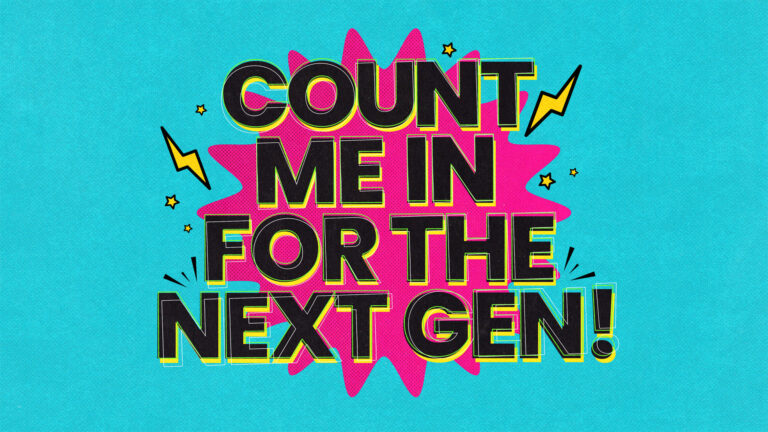 Count Me In For The Next Gen!